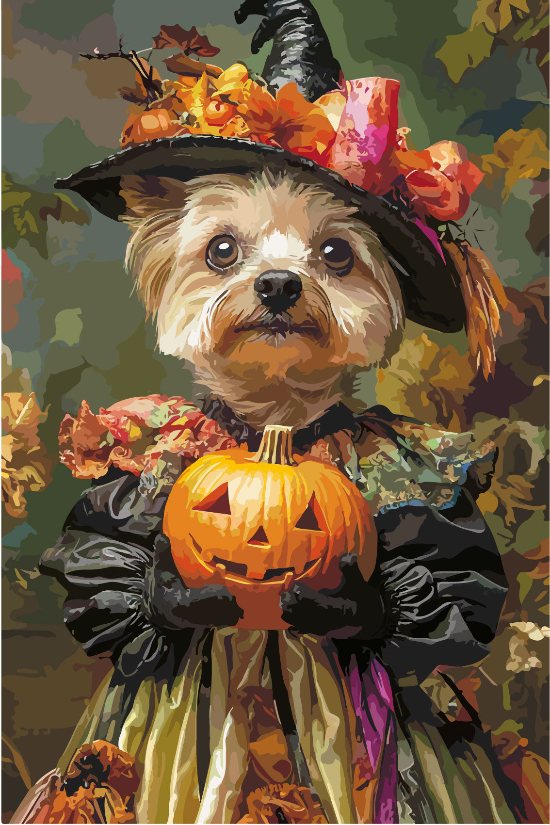 Dein kleiner Hund als Hexe