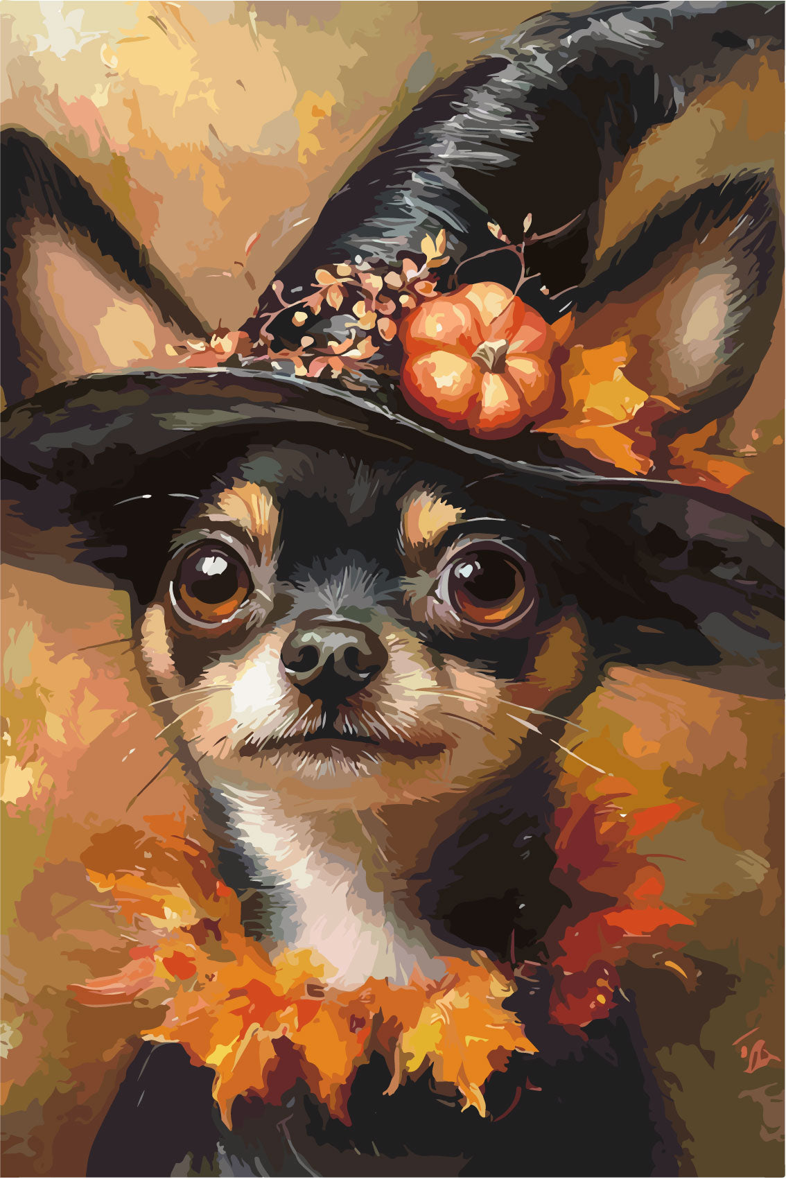 Dein Chihuahua als Hexe