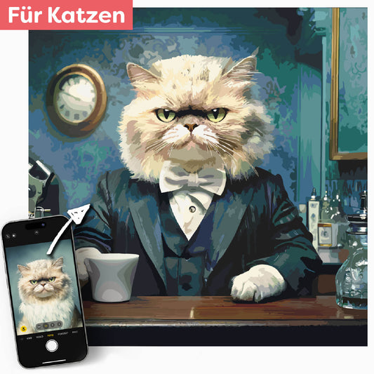 Deine Katze als Office-Boss