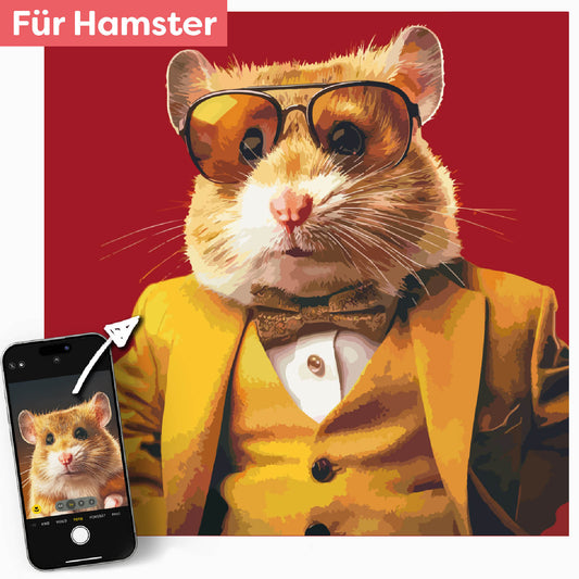 Dein Hamster als Gentleman